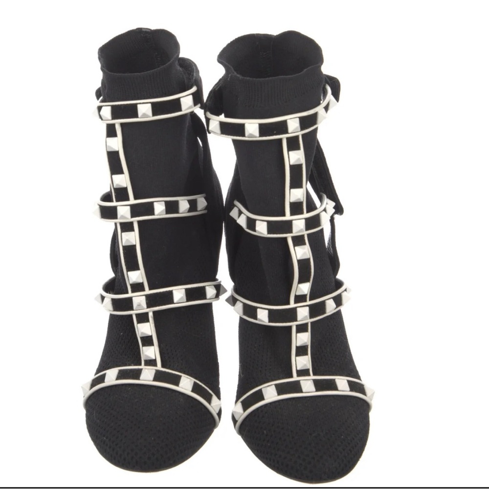Rockstud Accents Sock Boots
